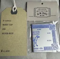 THE H.W.DOG&CO. MONEY CLIP マネークリップ