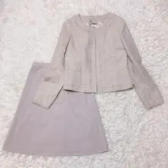 ツイードジャケット スーツ