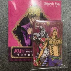 メルカリ最安！ジョジョの奇妙な冒険【中国限定　スクエア缶バッジ　ディアボロ】