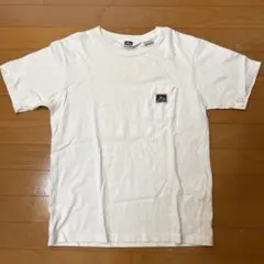 BEN DAVIS ホワイト ポケット付き Tシャツ