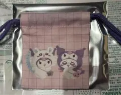 ちいかわ　サンリオ　クロミ　モモンガ　ミニ巾着　特典　ノベルティ