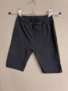 【ユニクロ】レギンス 5分丈 黒 100サイズ