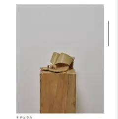 トゥデイフル　Square Leather Sandals シューズのサムネイル
