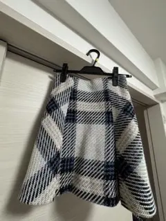 SNIDEL ロービングチェックスカート