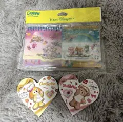 Duffy & Friends メモ帳4点セット 新品未使用