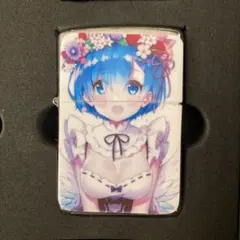リゼロ　レム　メイド服　オイルライター　zippo 風　BRZ14