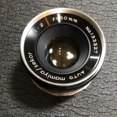 AUTO mamiya/sekor 50mm F2 単焦点レンズのサムネイル