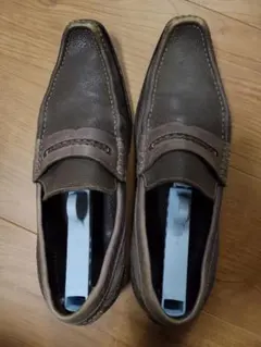 ドルチェ&ガッバーナ 25.5cm ブラウン レザー ローファー 6 1/2のサムネイル