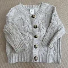 美品H&M ケーブルカーディガン74