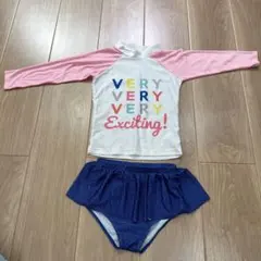 カラフルラッシュガード水着セット