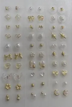 耳ツボジュエリー60粒　金アレ対応