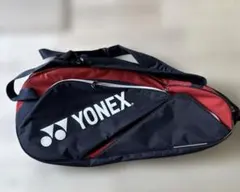 YONEX バドミントンバッグ 黒/赤