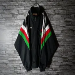 ビンテージ輸入古着☆アディダスジャージ 銀タグ 刺繍ロゴ 万国旗タグ ゆるダボ