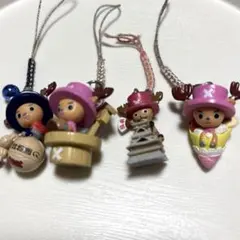 ご当地チョッパー　ストラップ4点