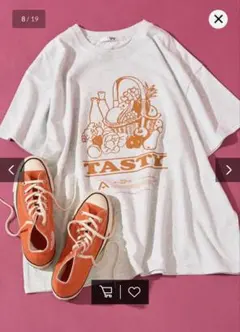 【美品】FREAK'S VV basket フロントプリント 半袖Tシャツのサムネイル