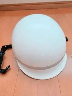 学生 自転車用ヘルメット ホワイト Lサイズ 57~60cm