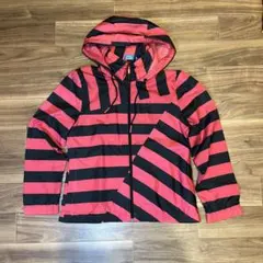 Adidas originals 赤ストライプ ウィンドブレーカー シャカシャカ