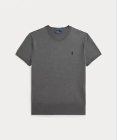 RALPH LAUREN コットンブレンドショートスリーブ セーター