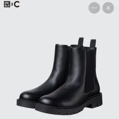 UNIQLO:C コンフィールタッチサイドゴアショートブーツ　25.0㎝