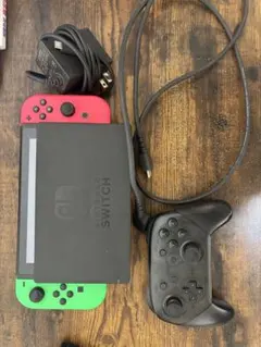 Nintendo Switch 本体 赤/緑 Joy-Con プロコン付き