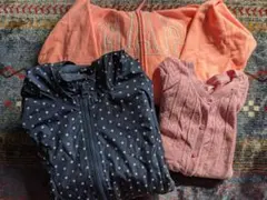 春GAP　KIDS フード付きパーカー　３点まとめ