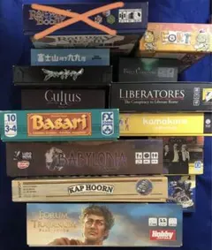 【ボードゲーム まとめ売り 13点セット】名作・希少作あり/※一部欠品あり