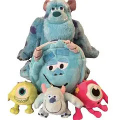 モンスターズ・インク ぬいぐるみセット