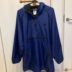 90s アディダス アノラック 裏フリース ナイロンジャケットXL