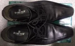 HYDRO-TECH 幅広 3E 軽量 本革 ビジネスシューズ 外羽根スワール