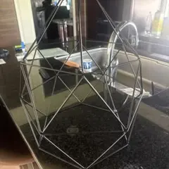 ブラックメタルペンダントライトシェード