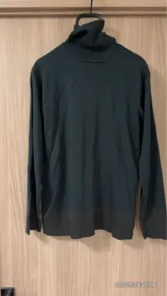 コムサイズムメンズタートルセーターニットジャケットセットアップスーツ