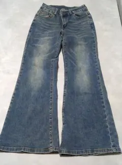 SHEIN Dazy フレアデニムパンツ XS ブルー