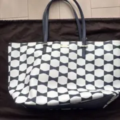 kate spade チェック柄 トートバッグ