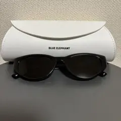 BLUE ELEPHANT BIN black サングラス ケース付き