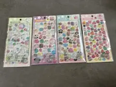 STICKERS 立体シール 4枚セット