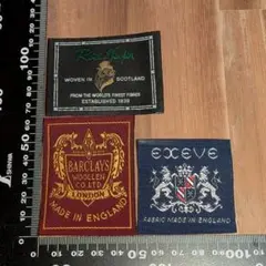 海外織りネーム ラベルセット