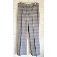 エイチアンドエム　H&M スラックス　グレー　チェック　サイズ36