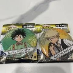 DEKU ヒロアカ 緑谷 スペシャル ビジュアル 10周年 箔押し 缶バッジ