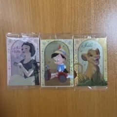 ディズニー ウエハース 白雪姫 ピノキオ シンバ