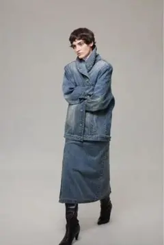 ZARA MAISON SPECIAL ZW デタッチャブルデニムコート M-L - メルカリ