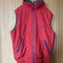 80S】パタゴニア patagonia シェルドシンチラベスト USA製 赤