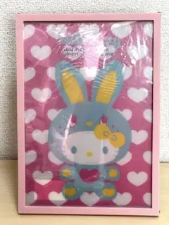 カラフルバニーキティ☆ハローキティ 下敷き 2010［平成レトロ］激レア❗️