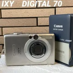【完動品】Canon IXY DIGITAL70 PC1193 コンデジ　箱付き Canon IXY 動作確認済 動作確認済み】Canon IXY DIGITAL 70