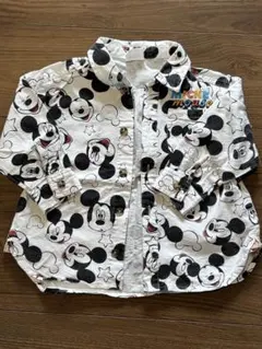 BREEZE ミッキーマウス柄 長袖シャツ 90