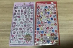 マイメロディ・ハローキティ ボンボンドロップシール