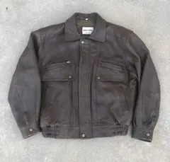 90s シングル ライダースジャケット G1 A2 フライトジャケット レザー 2025年最新】フライトジャケット A2の人気アイテム - メルカリ