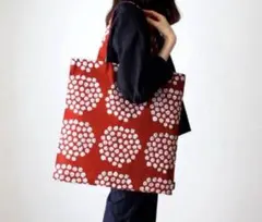 ✨新品未使用✨完売品　マリメッコ　marimekko ファブリックバッグ　トート