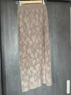 新品　しまむら　dacco efforia コラボ　ハナガラメッシュスカート