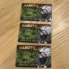 【新品】 NARUTO バースデイコレクションカード2026 カカシ　3枚