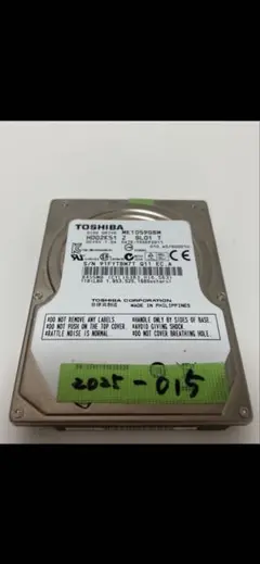 TOSHIBA MK1059GSM 1000.2GB HDD 9.5mm